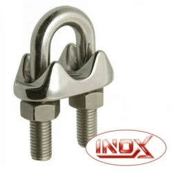 ACTON Serre-câble à étrier - Inox - Diamètre: 5 Mm - Câble: 5 Mm