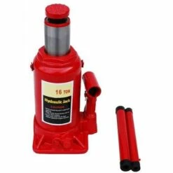 Varan Motors - NEBJ-07 Cric Hydraulique Bouteille 16 Tonnes 425mm - Rouge