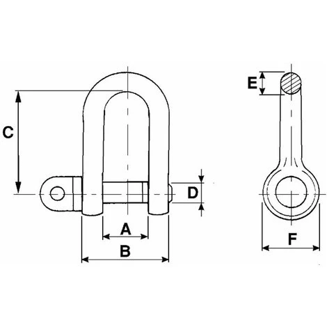 LEM SELECT Manille Zinguée Ø 14 - 9/16" â Image 2
