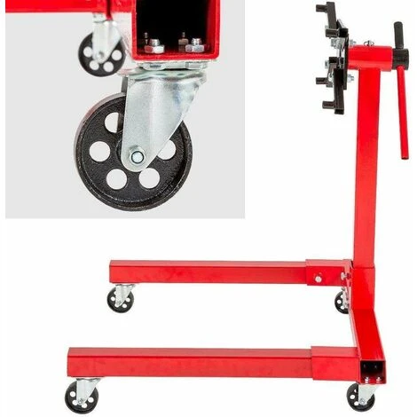 Varan Motors - NEES-04 Support Moteur Universel 680Kg - Rouge – Image 2