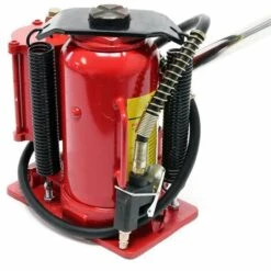 WILTEC Cric Hydraulique 12T Cric Bouteille Levage Automobile Pneumatique Atelier Manutention Auto Garage