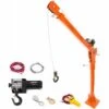 Rhino Winch Grue Électrique Palan RHINO 12v 3000lbs Treuil 500 Kg Levage Rotation 360 Degrés - Garantie 2 Ans