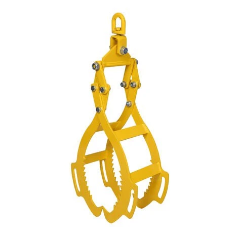 WILTEC Pince Forestière Pour Troncs Max. 600 Mm, Force 800 Kg, Pince De Levage, 4 Mandrins De Serrage
