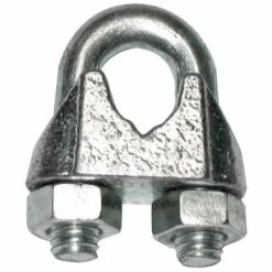 MILNOV Serre-câble à étrier En Acier Zingué | 14mm - 26mm