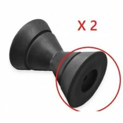 AUTRES Lot De 2 Demis Cônes Pour Bobine De Treuil Noire