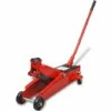 VidaXL Cric De Plancher Hydraulique à Profile Bas 3 Tonnes Rouge