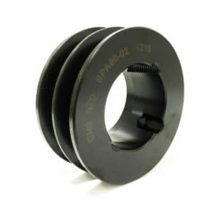 LECHEVALIER Poulie 2 Gorges Diamètre 132 Mm Arbre ø42 Mm