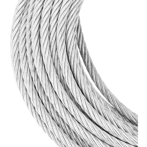 TRUE DEAL Câble Métallique 800 Kg 20 M – Image 2