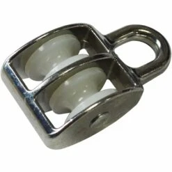 Poulie De Blocage Sencys Galvanisé Double 6mm