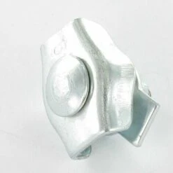 VIS EXPRESS SERRE CABLE PLAT SIMPLE ACIER ZING BLANC CABLE DE 8 | Conditionnement: Unitaire