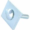 VIS EXPRESS PLAQUETTE 40X32X5 TRCC JAPY TETE RONDE COLLET CARRE 8X40 ACIER ZING BLANC | Conditionnement: 500 Pieces
