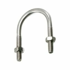 VIS EXPRESS ETRIER ACIER ZING BLANC FOND ROND FILETE M10/55 TUBE DE 115 | Conditionnement: Unitaire