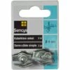 Serre-câble Simple Sencys Acier Gris Ø4mm 2pcs