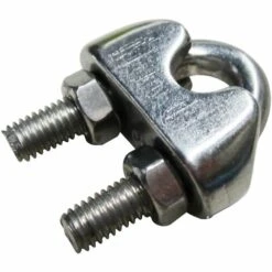 Serre-câble Étrier Sencys Acier Inoxydable Gris Ø6mm