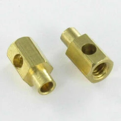 VIS EXPRESS BORNE LAITON S/PLAT 6 LONGUEUR 12 M4 QUEUE L 5 | Conditionnement: 100 Pieces