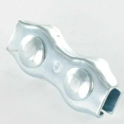 VIS EXPRESS SERRE CABLE PLAT DUPLEX Acier Zing Blanc CABLE De 2 | Conditionnement: 30 Pieces