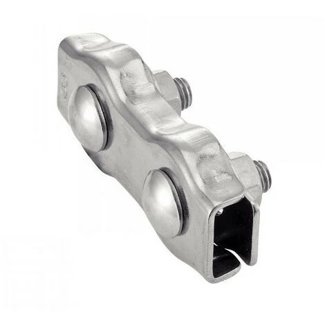 AFG DIFFUSION Serre Câble Double Inox A4 Angle Racine > Accueil > CABLE > Accessoires Pour Câbles Inox > Serre Câble Inox : Racine > Accueil > CABLE > Accessoires Pour Câbles Inox > Serre Câble Inox â Image 2