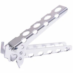 SUNDICK Support De Pot Exterieur En Alliage D'aluminium, Main Anti-brulure, Pinces De Poele Legeres Portables De Camping Sur Le Terrain, Gris Argent - Gris Argent