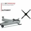 Pack BEST PREMIUM ROUE Cric Hydraulique SUV Roulant 2.25t Et Clé En Croix Autobest Chromée