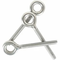 BETTERLIFE M5 304 Anneaux En Acier Inoxydable Soudés Fermés Vis à œil De Tige De Vis à Vis Résistant à La Corrosion 10PCS