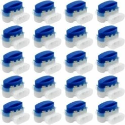 ABCRITAL 20 Pièces Connecteurs De Câble Connecteurs 314 Connecteurs De Câble Remplis De Gel Résines Terminal Blocks Connecteur Étanche Raccords De Câbles Pour Jardin Extérieur Robot Voiture Mower