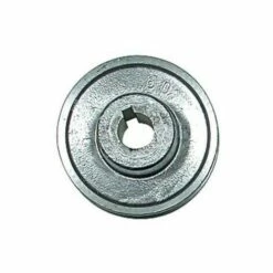 RIBIMEX Poulies En Aluminium. Axe 24 Mm Poulie 80 Mm