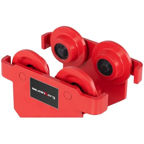 STEINBERG Chariot Porte-Palan Direction Par Poussée CMU 2000kg Larg. 80-125mm Acier Fonte - Violet – Image 2