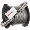 Seilwerk STANKE 100 M Câble En Acier Inoxydable En PVC 4 Mm 7x7 Cordage En Acier Inoxydable INOX V4A A4