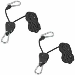 KSX Palan Manuel à Corde Avec Cliquet Jeu De 2 Pièces 68kg