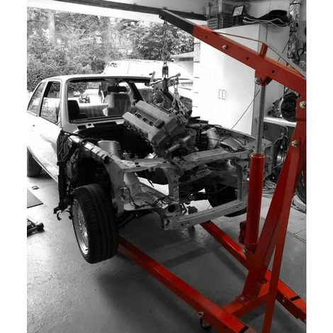 AUTOBEST Grue D'atelier Pliante 1T - 4 Positions 1 Tonne – Image 4