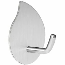 BETTERLIFE Crochets Adhésifs De La Cuisine Pour Suspendre Les Crochets De Serviette Murale Heavy Duty Heavy Duty Steel Hook Crochet D'étanche Crochet Pour Bureau De Salle De Bain, Manteau Adhésif Crochet Crochet Stick Sur Le Mur (6 Pack)