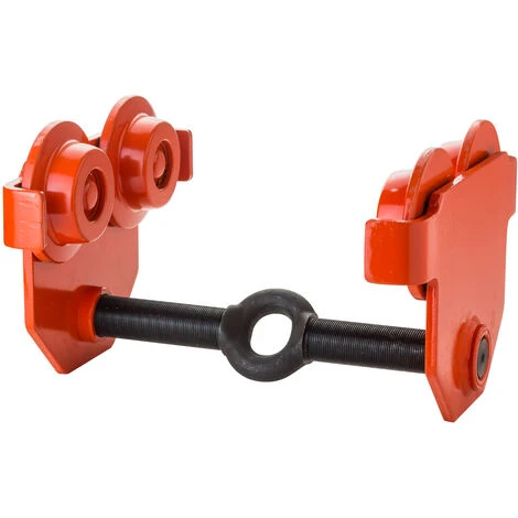 DEMA Chariot à Palan 1 T - Bride Réglable 60 à 230 Mm