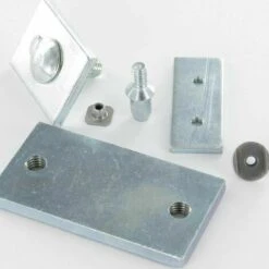 VIS EXPRESS PLAQUETTE 90X32X5 TRCC JAPY TETE RONDE COLLET CARRE 8X25 ZINGUE | Conditionnement: Unitaire