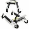 WILTEC Paire Chariots Déplacement 2x Crics Go Jack Hydraulique 680kg Pce Chrage Jusqu'à 30cm Largeur Pneu