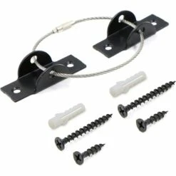 Sangles De Meubles Anti-basculement LITZEE 1 Jeu De Sangles D'ancrage De Meubles En Acier Inoxydable à L'épreuve Des Enfants Pour La Sécurité Des Enfants Et La Protection Des Chiots.