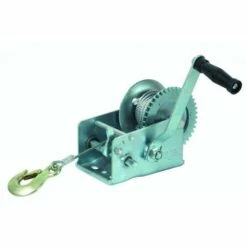 RIBIMEX Treuil à Manivelle 1100/2200kgs Câble 10mx5mm