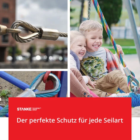 Seilwerk STANKE 1x Cosse-c?ur D’acier Inoxydable 5mm Pour Câble D’acier, Corde Naturelle Et Synthétique – Image 4