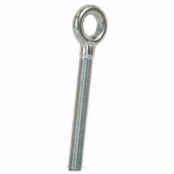 VIGOUROUX Piton à Oeil Rond Fileté Acier Bichromaté - Ø Mm: 8 - L. Filetage Mm: 60 - CU Kg: 140