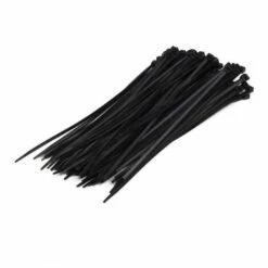 JARDIBRICODECO Attaches De Câble 3.6 X 200 Mm / 100 Pièces Noir