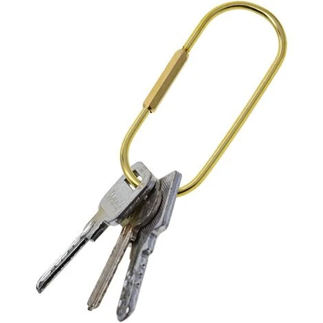 MACARON Grande Taille Mousqueton De Verrouillage En Acier Inoxydable Maillon Rapide Connecteur De Chaîne Porte-clé Boucle Vis De Verrouillage Anneaux (2 Pièces)LO-Ron – Image 5