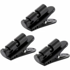 IRISFR Clips De Fil D'Écouteur Clip De Montage Rotatif à 360 Degrés Pour Écouteurs Pour La Fixation Du Fil Du Casque Organiser Pour Course à Pied Randonnée Marche, 39*27mm-Lilaris 3Pcs
