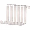 IRISFR Lilaris 6pcs Crochets De Porte,Durable Et Sans Percage,Robuste Crochet Porte Manteau XXL Protection En Mousse Reversible Crochets Serviette Crochet à Vêtements Chapeau Crochets,pour Portes Tiroirs Placards