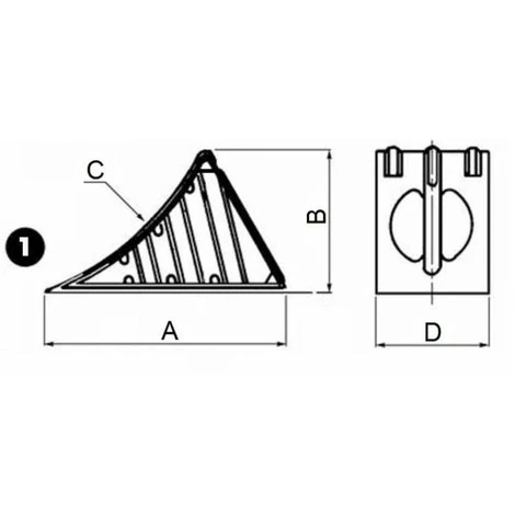 LEM SELECT Cale De Roue Peinte ø 360 â Image 2