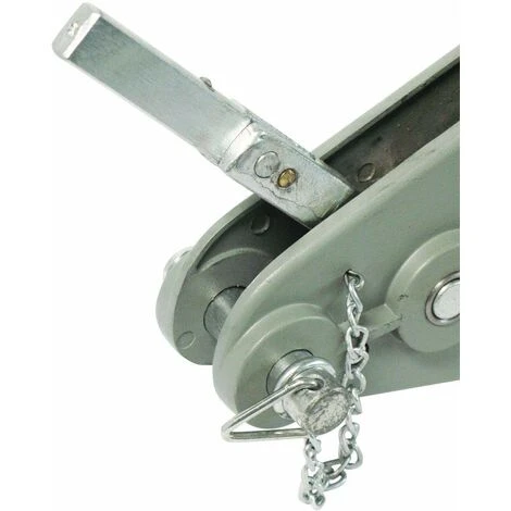 Varan Motors - Hoh800 Tire-fort, Tire-câble Manuel, Treuil De Halage à Levier 800Kg + Câble 20 Mètres ø8.3mm - Gris – Image 5