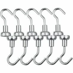 LLOVE Crochet Magnétique, 10 Pièces/ensemble Crochet De Suspension Pratique Robuste Crochets Magnétiques Puissants à L'intérieur