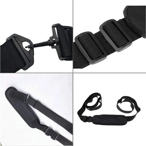 MEZHENG Sangle De Transport Pour Planche De Surf, Sangle Pour Planche De Paddle, Bandoulière Pour Paddleboard, Accessoires Avec Velcro Pour Pagaies – Image 4