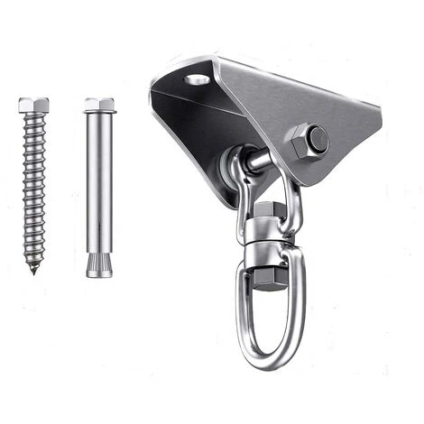 MEZHENG Crochet De Plafond Chaise Suspendue Crochet De Plafond Robuste Chaise Pivotante En Acier Inoxydable â Image 2