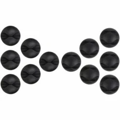 LLOVE Clips Et Attache-câbles Murales Lot De 12 Clips Câble Durable, Range-câbles Et Serre-câbles, Self-adhésif, Organiseur Et Gestion De Câble