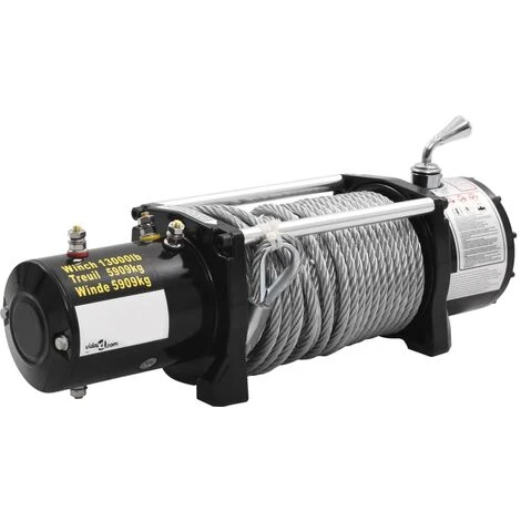 VidaXL Treuil électrique 12 V 5909 Kg – Image 4