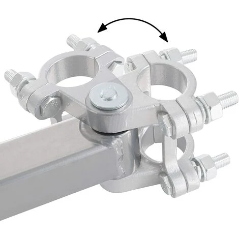 AREBOS Bras Pivotant | Bras De Levage électrique Pivotant | Support Palan 1000kg | 750mm | Treuil Palan Électrique Rotation De 180° - Pourpre â Image 4